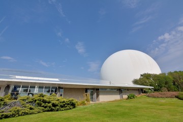 Le radôme du site des télécoms de Pleumeur-Bodou