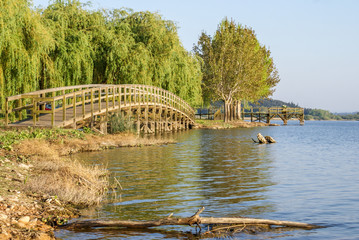Fototapeta premium Pateira de Fermentelos, Portugal