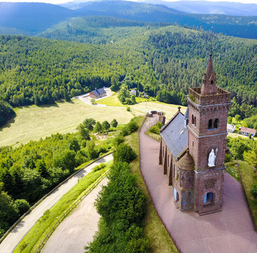 Dabo Felsenkirche im Elsass, Frankreich