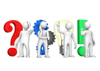 Weisse Männchen Planungskonzept