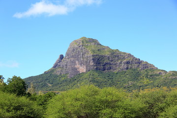 Fototapeta premium montagne ile maurice