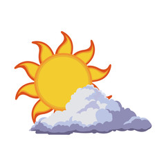 sun summer weather heat icon