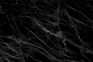 Black marble natural pattern for background, abstract natural marble black and white for design art work.