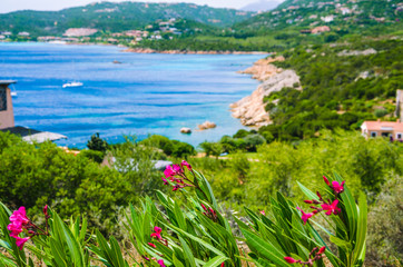 Costline at Porto Rafael, Palau, Sardinia, Italy