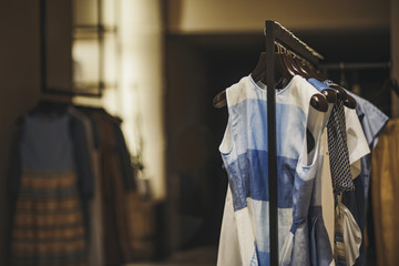 Naklejka premium Clothing shop