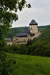 Fototapeta premium Castle Karlstejn in the Czech Republic