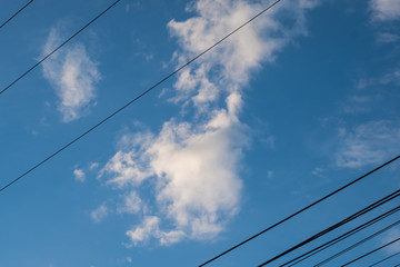 Fototapeta premium Cloud background