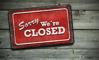 sorry we are closed