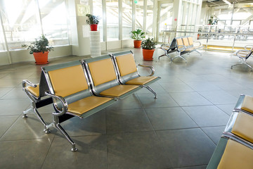 Waiting room of the station