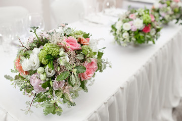 table setting, festive tables ready for guests.