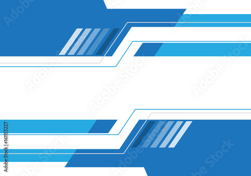 Abstract Blue White Technology Design Modern Futuristic Background Vector Illustration Wall Mural Patthana