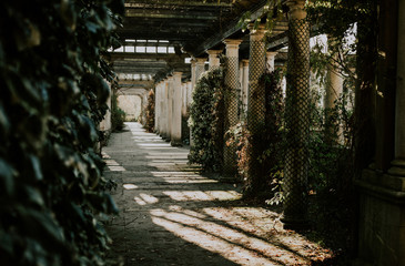 The Pergola, Hampstead Heath park  