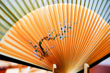 Chinese traditional bamboo fan