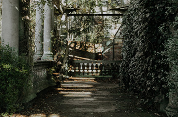 The Pergola, Hampstead Heath park  