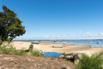 BASSIN D'ARCACHON (France), vue sur la baie