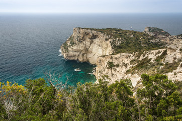 Fototapeta premium Cagliari, Capo s.Elia, Sardegna