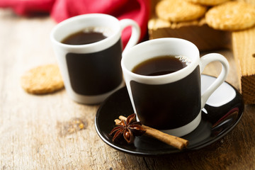Coffee with cookies