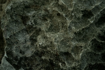 Surface rocky limestone, gray limestone and background in Thailand (1)