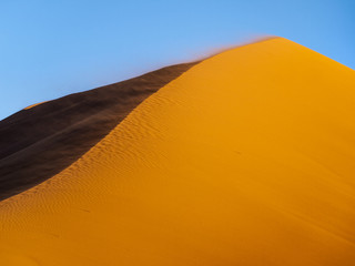 Fototapeta na wymiar Dune 45 in the Namib Naukluft National Park, Sesriem, Namibia