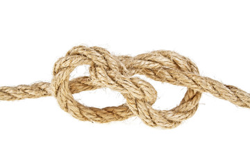 Rope on a white background