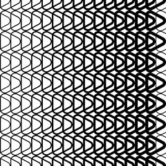 Vector black and white halftone background. Seamless pattern. Textile rapport.