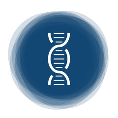 Abstract round button - DNS - science