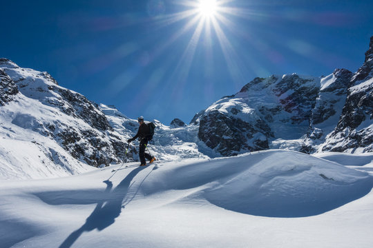 Switzerland, Graub&uuml;nden, Grigioni, Grisons, Engadin, Pontresina