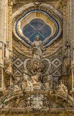 Facade of the Cathedral of Jerez