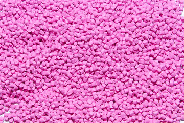 Polymeric dye for plastics. Pigment in the granules. Plastic granules