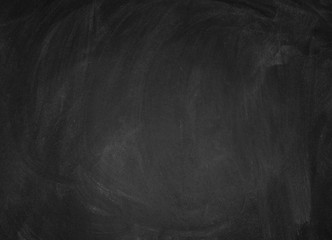 Chalk rubbed out on blackboard