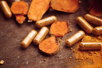 Turmeric capsule