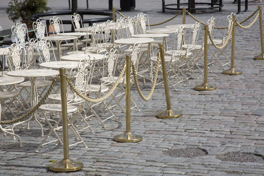 Cafe Table and Chairs, King’s Garden, Stockholm