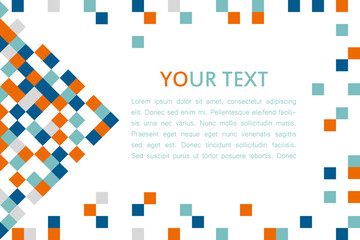 Mosaic abstract background 