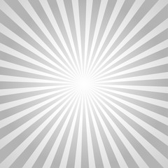 Abstract gray radial background. vector