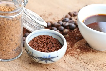 black coffee