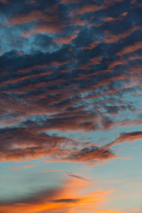 Obraz premium sunrise sky.