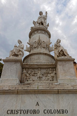 Fototapeta na wymiar Monument à Christoph Colomb, Gênes