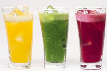 Power detox juices for diets