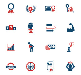 Fototapeta premium success icon set