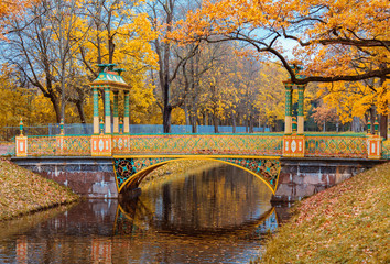 The Minor Chinese Bridge in the Alexander park.