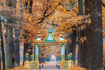 The Minor Chinese Bridge in the Alexander park.