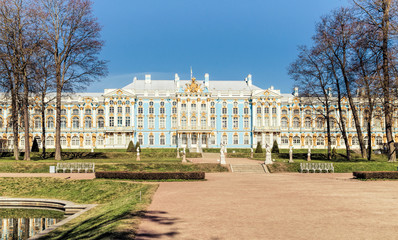 Naklejka premium The Catherine Palace in Tsarskoye Selo.
