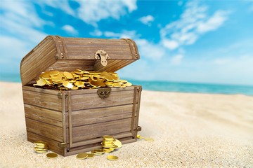Treasure chest.