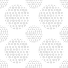 Polka dot seamless pattern. Vector illustration. Textile rapport.
