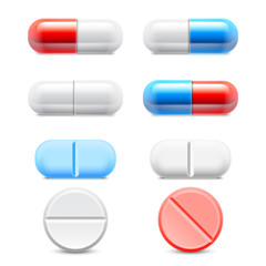 Fototapeta Medicine Pills Collection obraz