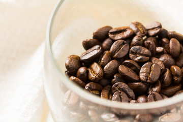 roasted brown coffee beans