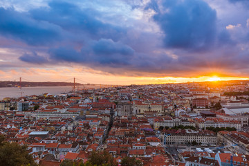 Lisbon Portugal cityscape