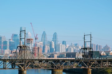 Obraz premium Building and bridges 