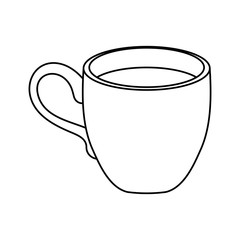 Cup hot drink vector illustration arroma icon