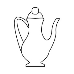 Drinks mug cartoon vector illustration arroma icon